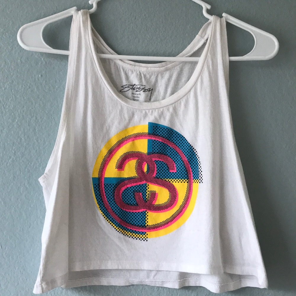 Stussy crop top